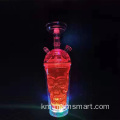 ពែង hookah ចល័ត shisha ជាមួយអំពូល LED